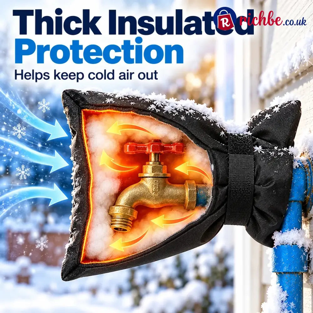 ❄️ Outdoor Faucet Covers for Winter – Insulated Spigot Protectors - Buy 1