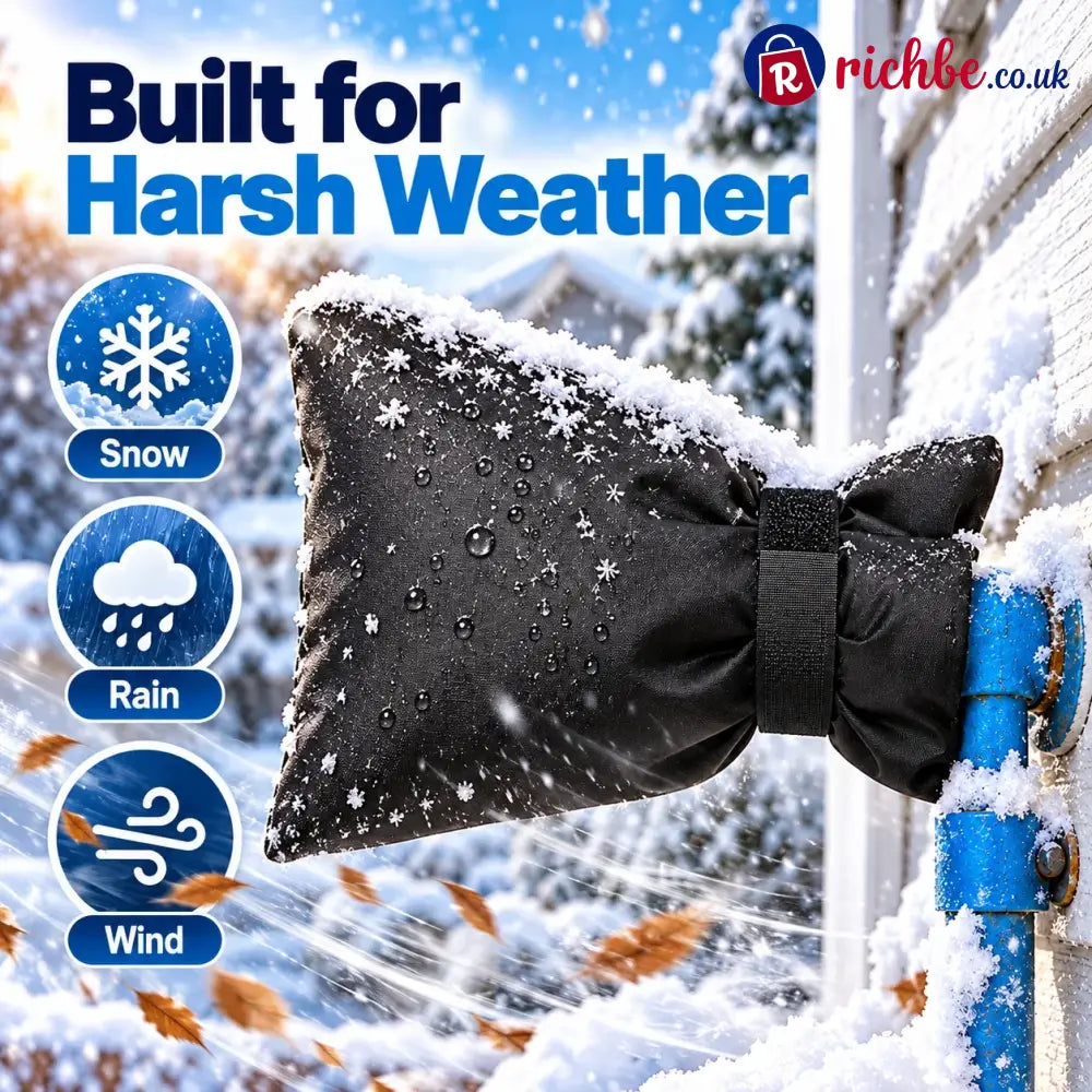 ❄️ Outdoor Faucet Covers for Winter – Insulated Spigot Protectors - Buy 1