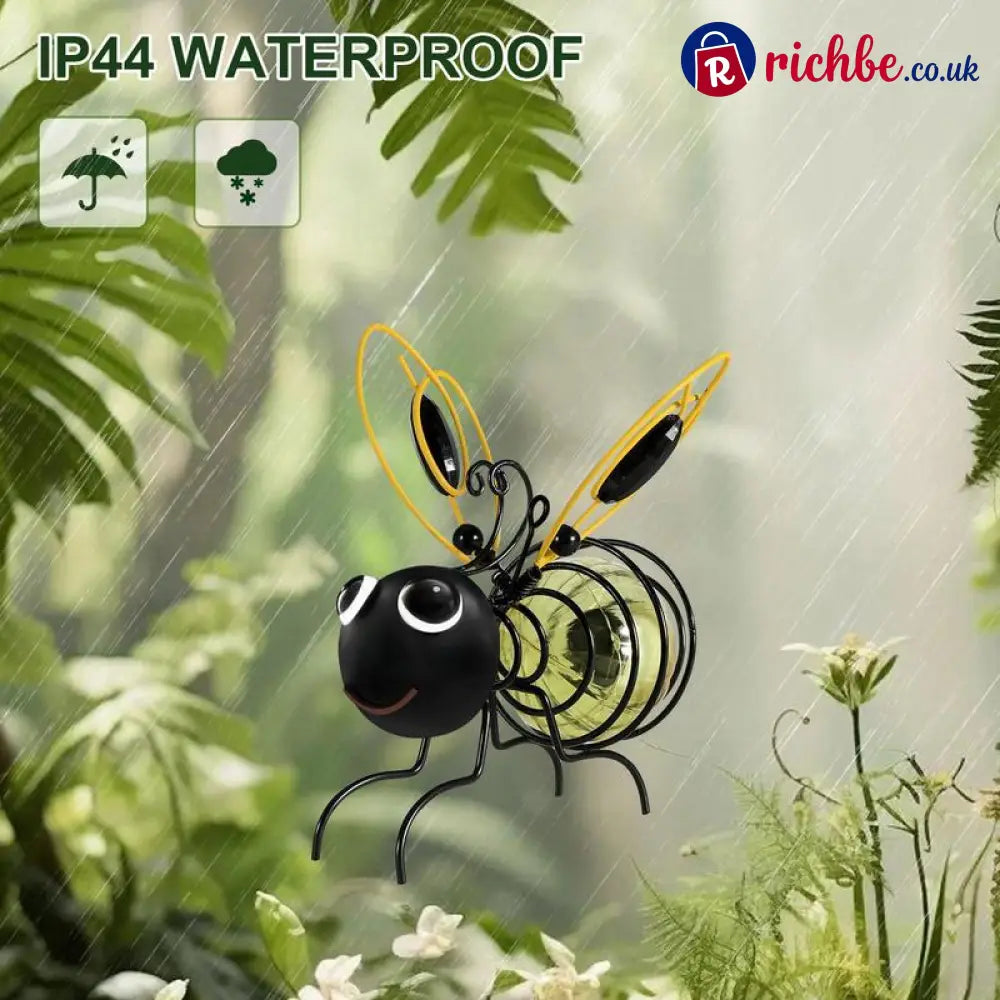 🐝Outdoor Hanging Solar Bee Light - Perfect gift for plant lovers moms or literally anyone who smiles ❤️