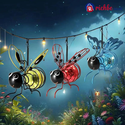 🐝Outdoor Hanging Solar Bee Light - Perfect gift for plant lovers moms or literally anyone who smiles ❤️