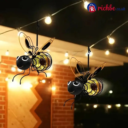 🐝Outdoor Hanging Solar Bee Light - Perfect gift for plant lovers moms or literally anyone who smiles ❤️