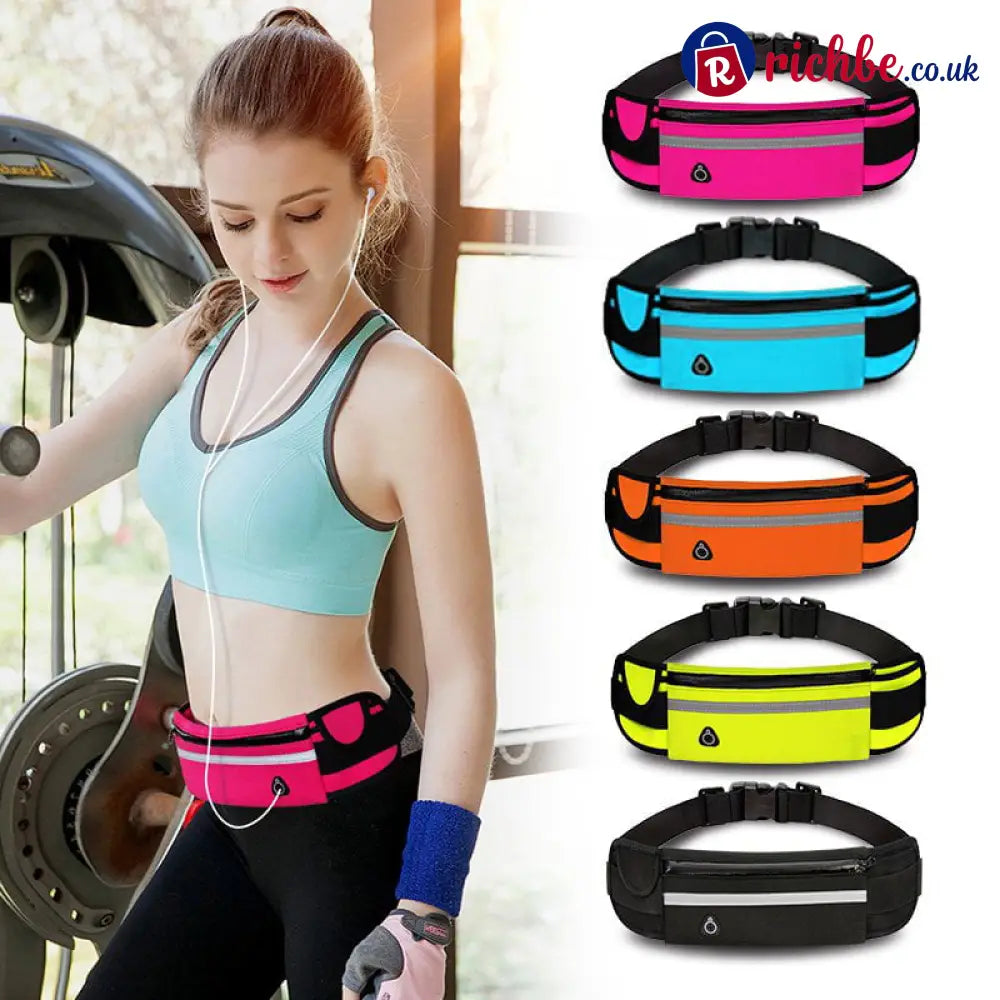 Outdoor Sports Anti-theft Belt Bag 🏃🏻‍♀️‍➡️🎽 - Black / 2 PCS - Clothing & Accessories