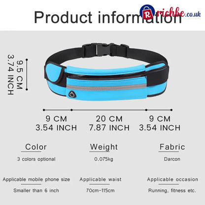Outdoor Sports Anti-theft Belt Bag 🏃🏻‍♀️‍➡️🎽 - Clothing & Accessories