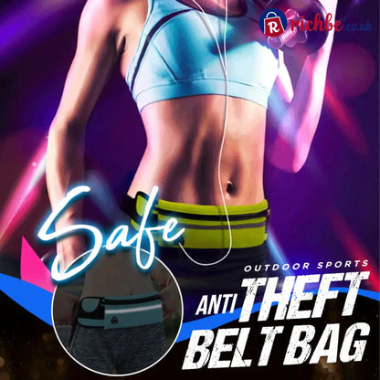 Outdoor Sports Anti-theft Belt Bag 🏃🏻‍♀️‍➡️🎽 - Clothing & Accessories