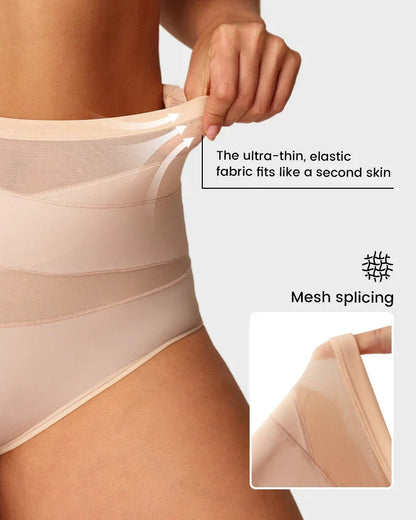 💖Last Day-Buy 1 Get 3 Packs💖Plus-Size High-Waist Cross Tummy Control Panties