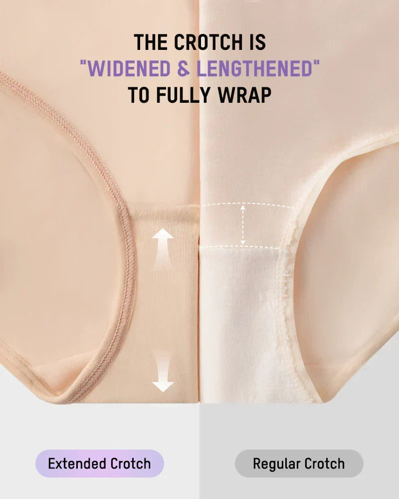 💖Last Day-Buy 1 Get 3 Packs💖Plus-Size High-Waist Cross Tummy Control Panties