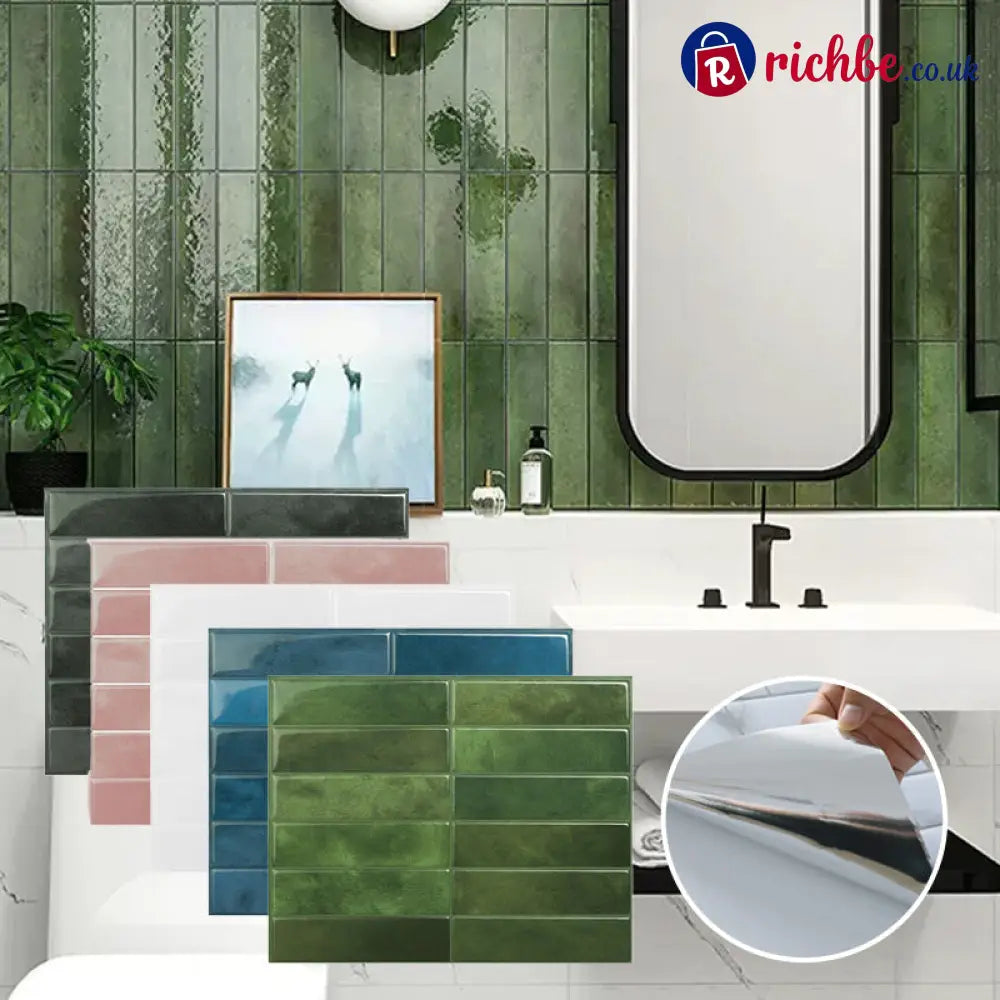 Peel & Stick Kitchen Backsplash Wall Protector - Houseware & Kitchen