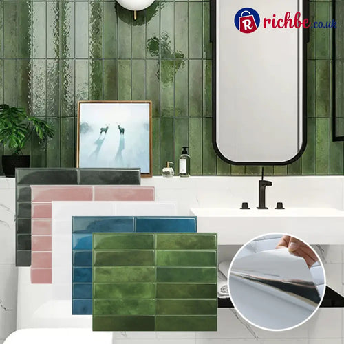 Peel & Stick Kitchen Backsplash Wall Protector - Houseware & Kitchen