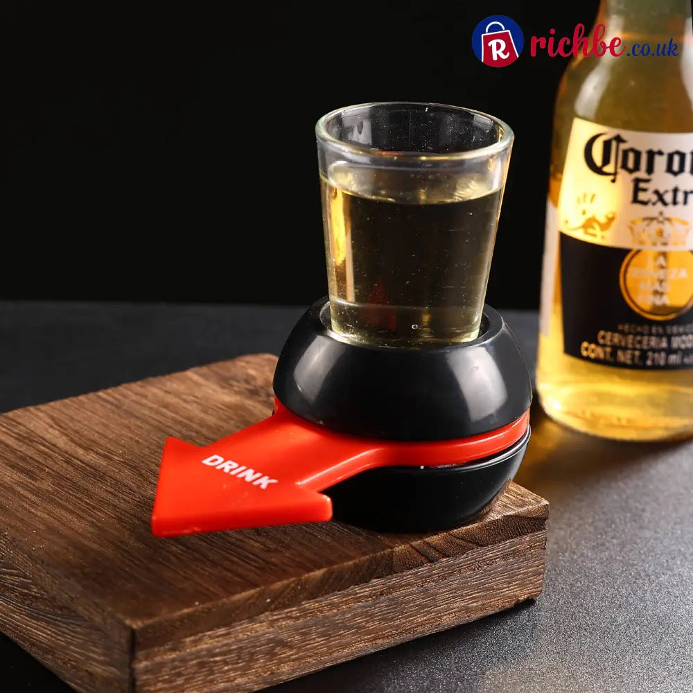 🎲 Penalty Spin Wheel Drinking Game Toy – Russian Roulette Party Game Prop 🍻 - Red❤️ / 1PCs-Try It!