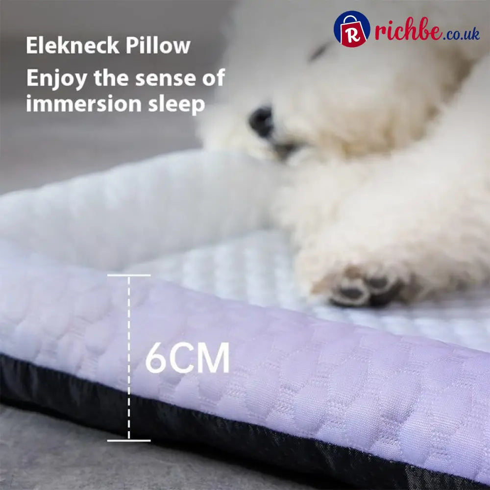 Pet Cooling Pad Mat for Dogs and Cats - Ice Silk Summer Cool Bed Blanket - Hot Sale
