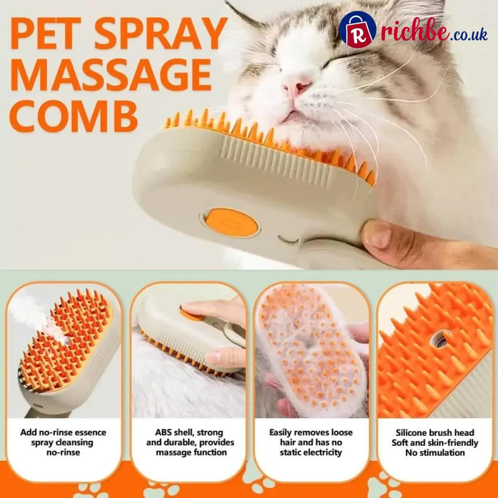 Pet Steam Brush