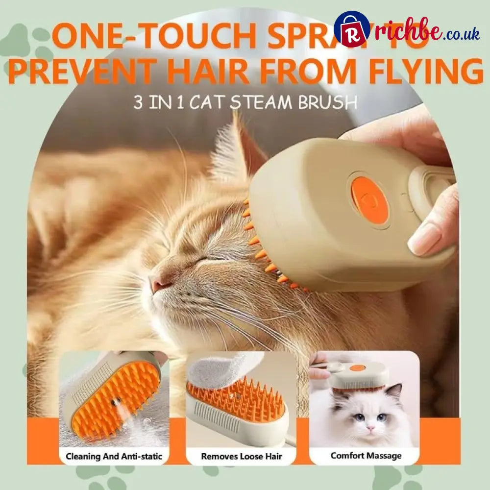 Pet Steam Brush