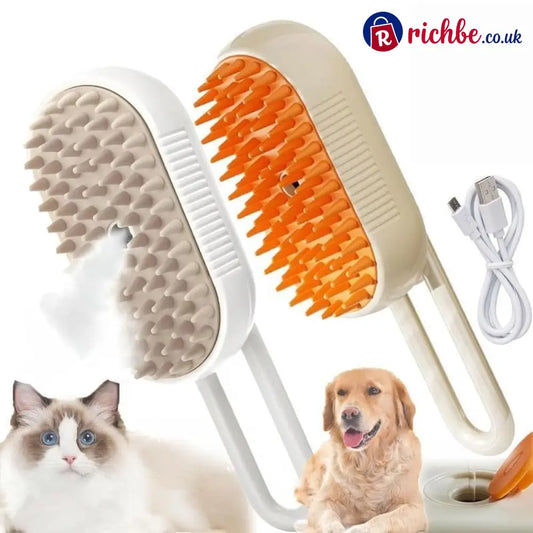 Pet Steam Brush - Khaki