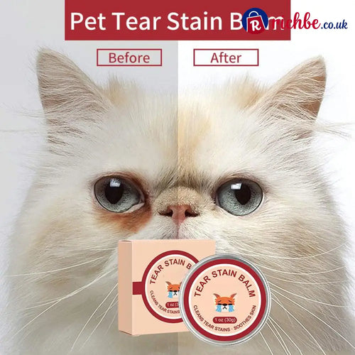 Pet Tear Stain Protection Cream & Brush Set