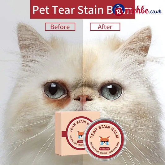 Pet Tear Stain Protection Cream & Brush Set