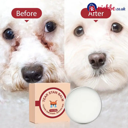 Pet Tear Stain Protection Cream & Brush Set