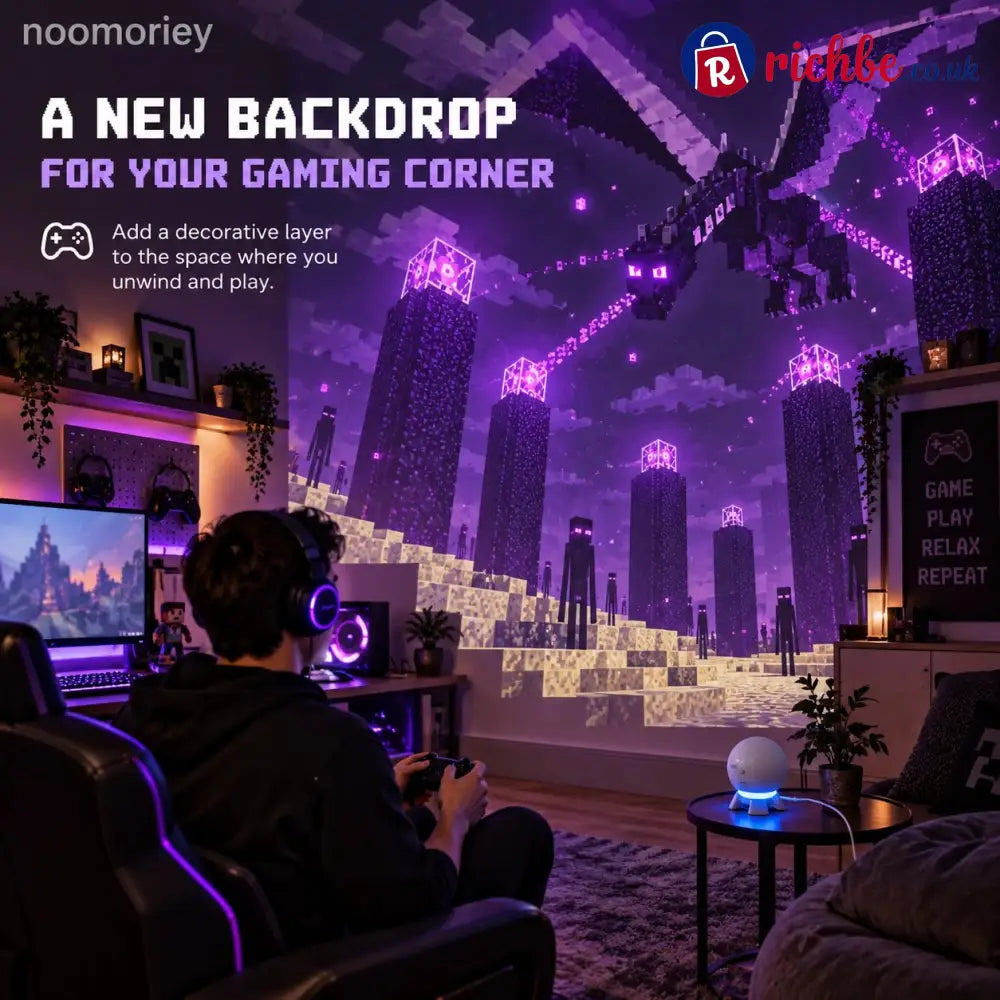 🎮 Pixel Fantasy Scene Projector – Ambient Decor for Gaming Rooms - All Collections