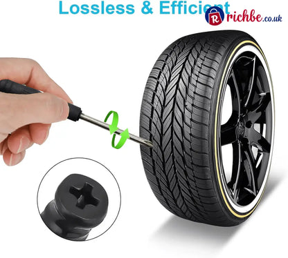 Place an order and receive a gift for one day only🔥🔥Tire Repair Rubber Nails Kit with 2 Sizes