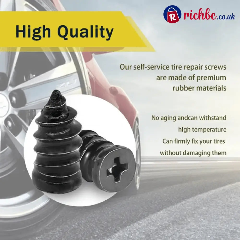 Place an order and receive a gift for one day only🔥🔥Tire Repair Rubber Nails Kit with 2 Sizes
