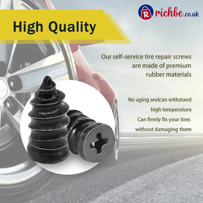 Place an order and receive a gift for one day only🔥🔥Tire Repair Rubber Nails Kit with 2 Sizes