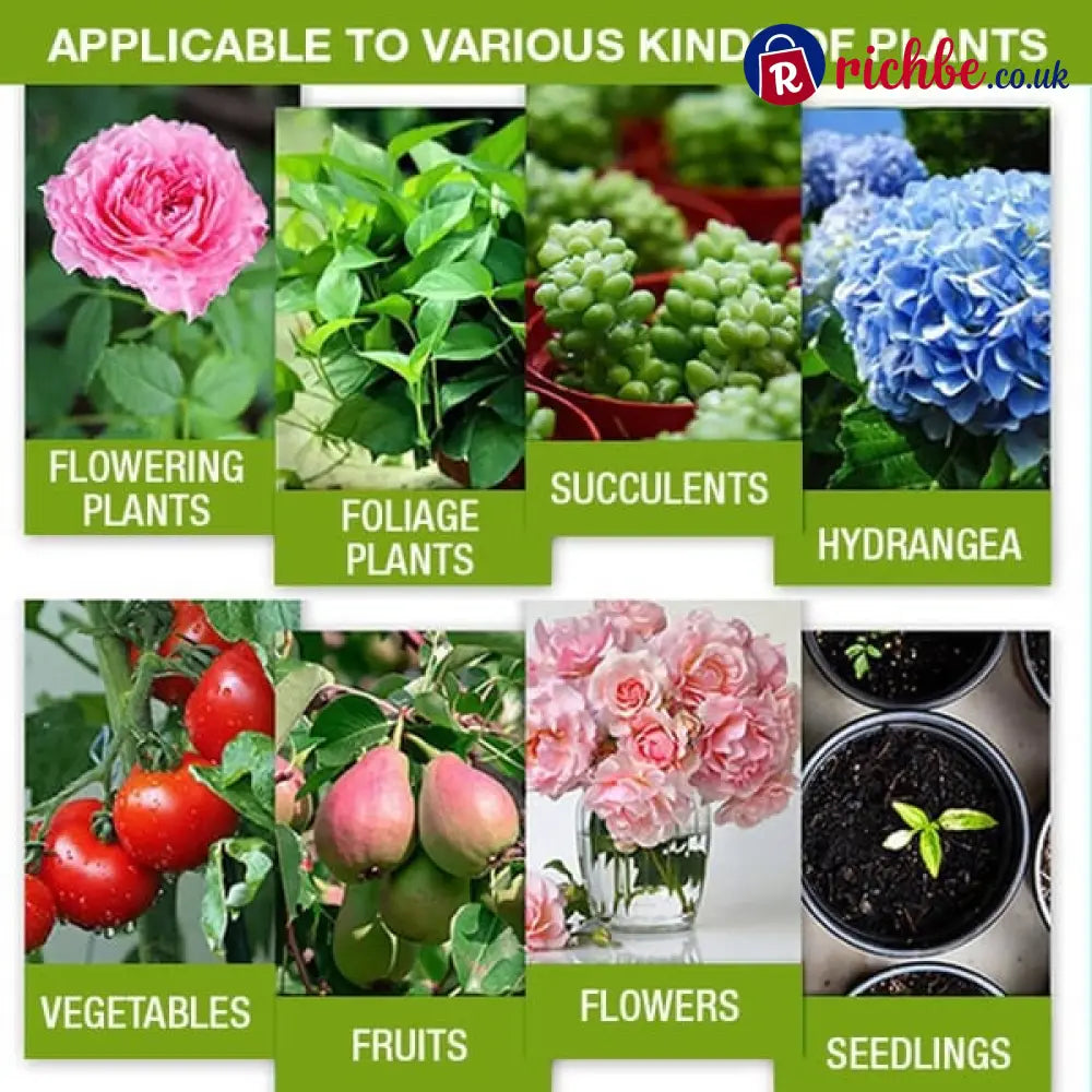 🌿 Plant Food Supplement for Greener Leaves Blooms & Garden Care - Tools & Gadgets