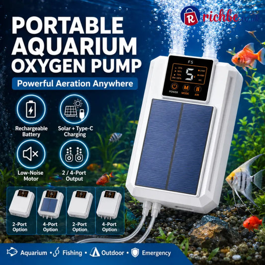 Portable Aquarium Oxygen Pump