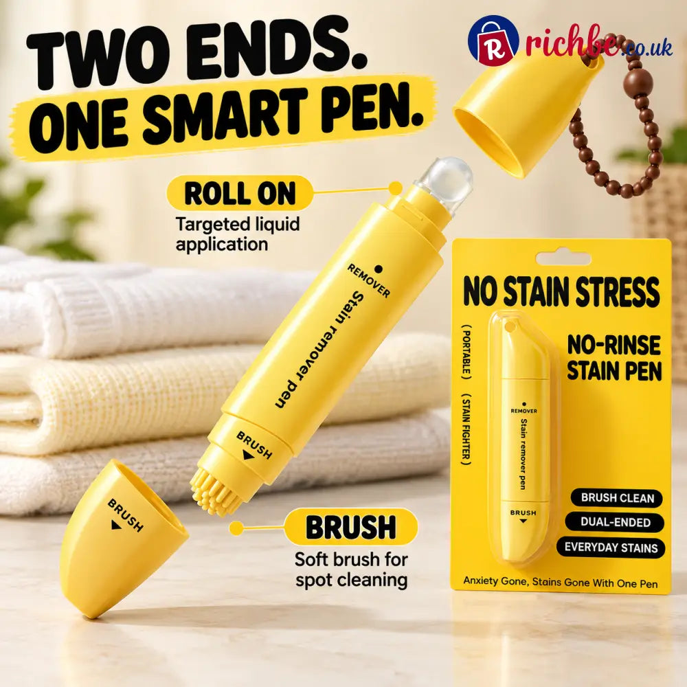 Portable Dual-Head Stain Remover Pen - Hot Sale