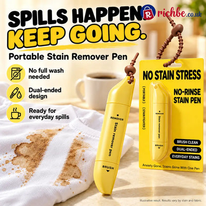Portable Dual-Head Stain Remover Pen - Hot Sale