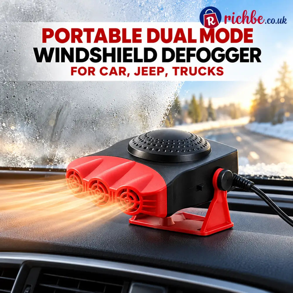 Portable Dual Mode Windshield Defogger For Car Jeep Trucks (CHD)