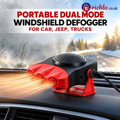 Portable Dual Mode Windshield Defogger For Car Jeep Trucks (CHD)