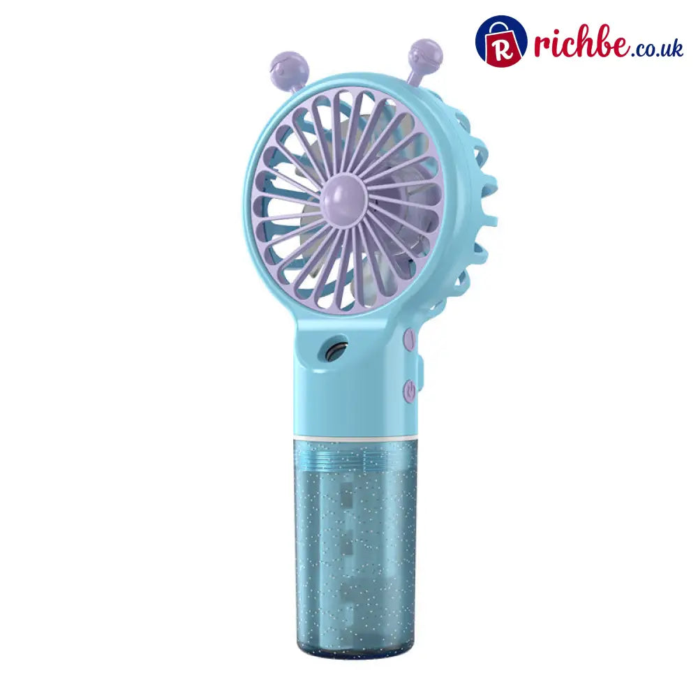 🧊Portable Handheld Mist Cooling Fan ❄️ - grey / Snail Feelers Design - Houseware & Kitchen