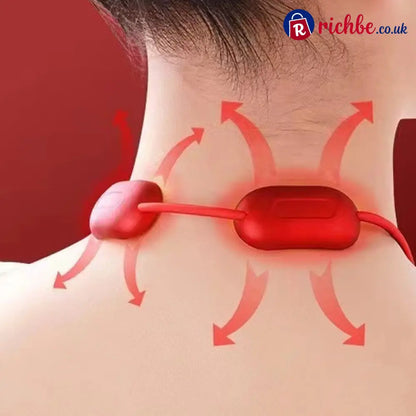 Portable Neck Massager with Adjustable Heat - Health & Beauty