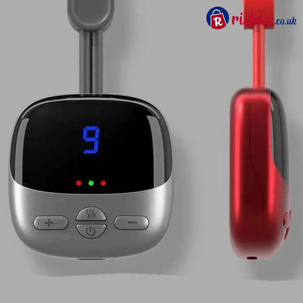 Portable Neck Massager with Adjustable Heat - Health & Beauty