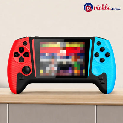 🎮Portable Retro Game Console - Singles-Blue-Red