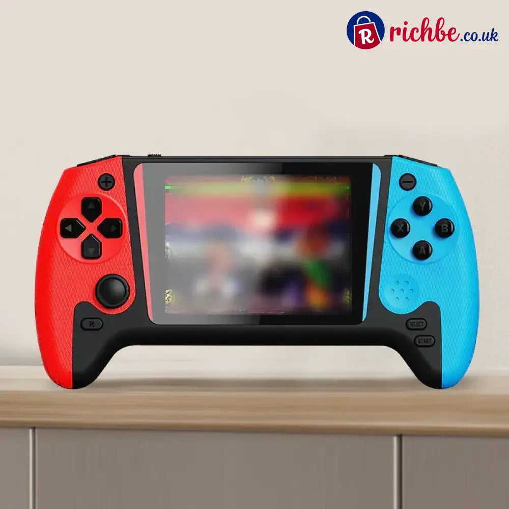 🎮Portable Retro Game Console - Singles-Blue-Red