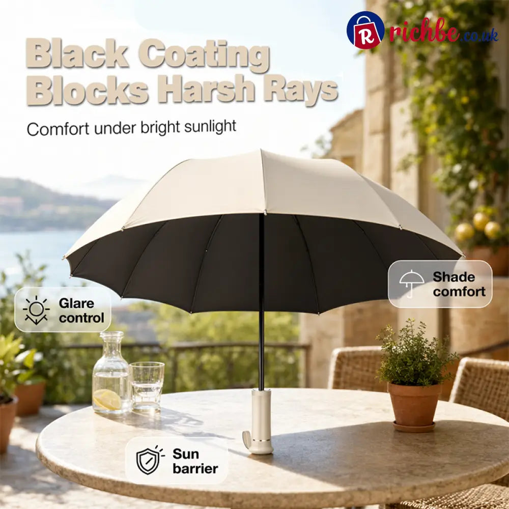 Portable Sun Umbrella with Telescopic Handle - Tools & Gadgets