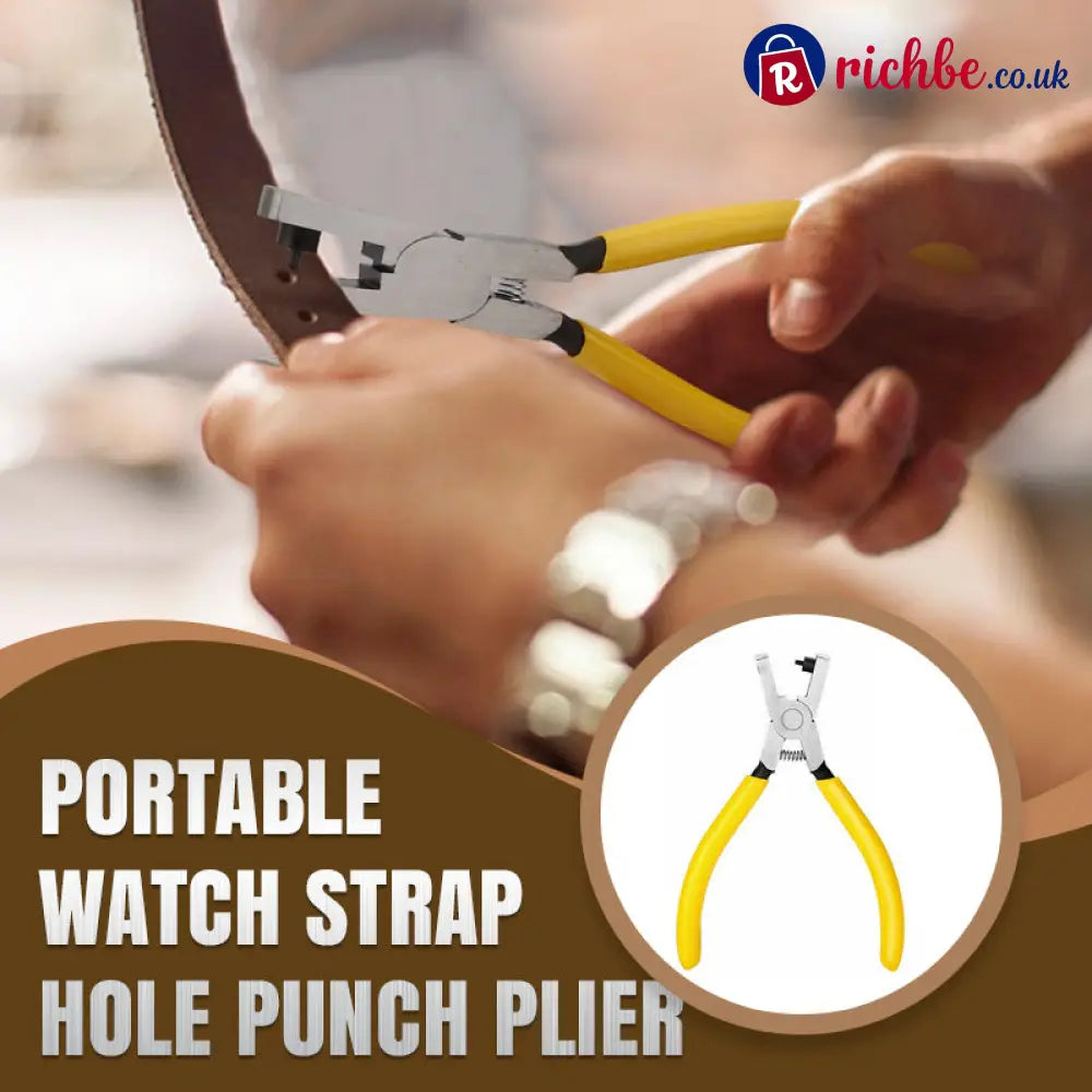 ⏰Portable Watch Strap Hole Punch Plier 🔧 - Tools & Gadgets