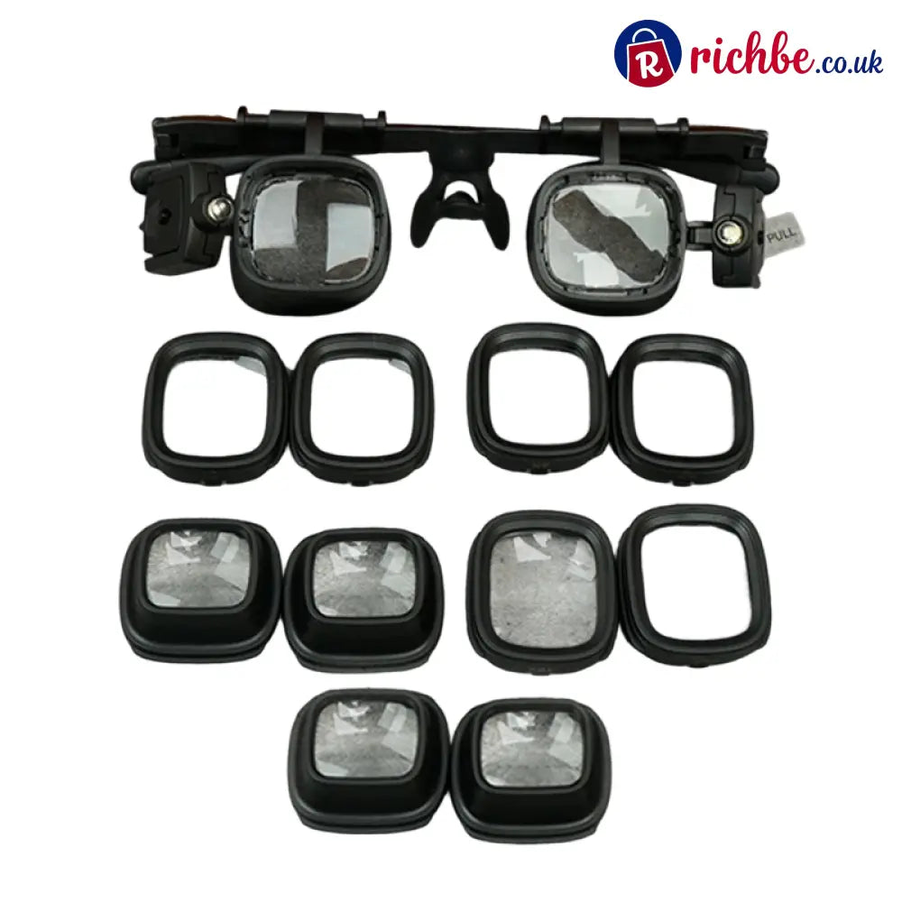 🔍 Precision LED Magnifier for Electronics & Crafts 🛠️ - BUY 1 / 6-Lens System (2X + 4X + 6X + 10X + 18X + 25X) - Hot