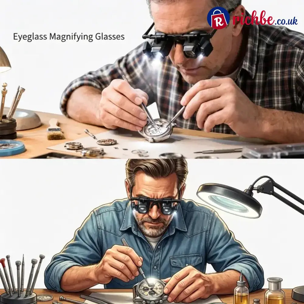 🔍 Precision LED Magnifier for Electronics & Crafts 🛠️ - Hot sale