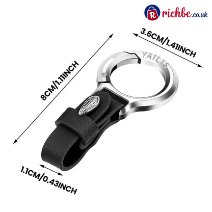 Premium Metal Quick-Release Keychain(2 pcs)