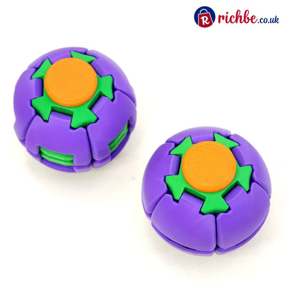 ⚽ Press-to-Spin Stress Relief Fidget Ball