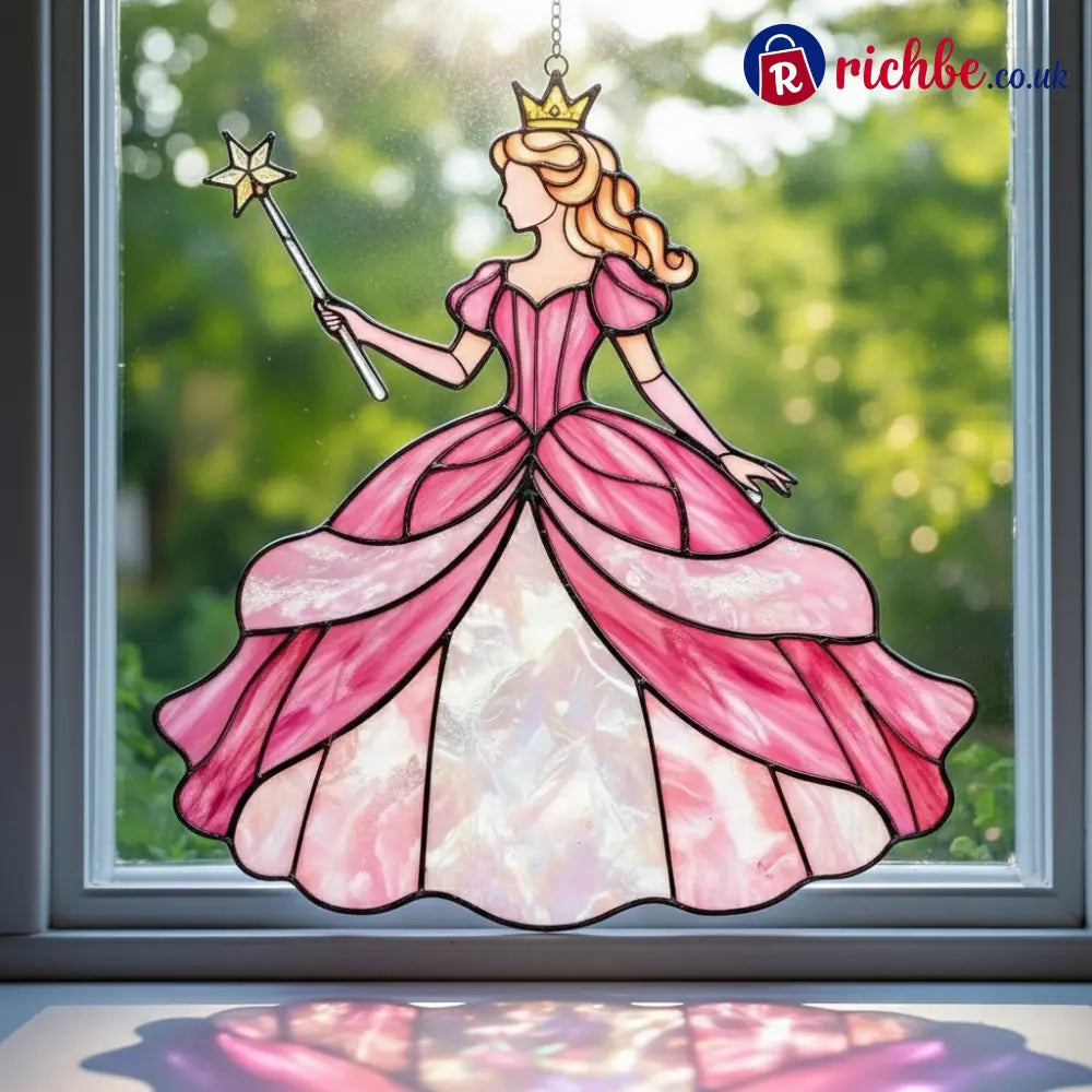 🔮Princess & Witch Colorful Suncatcher - Glinda