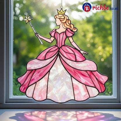 🔮Princess & Witch Colorful Suncatcher - Glinda