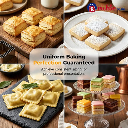 Professional 5-Piece Pastry Cutter Set 🍰 - Houseware & Kitchen