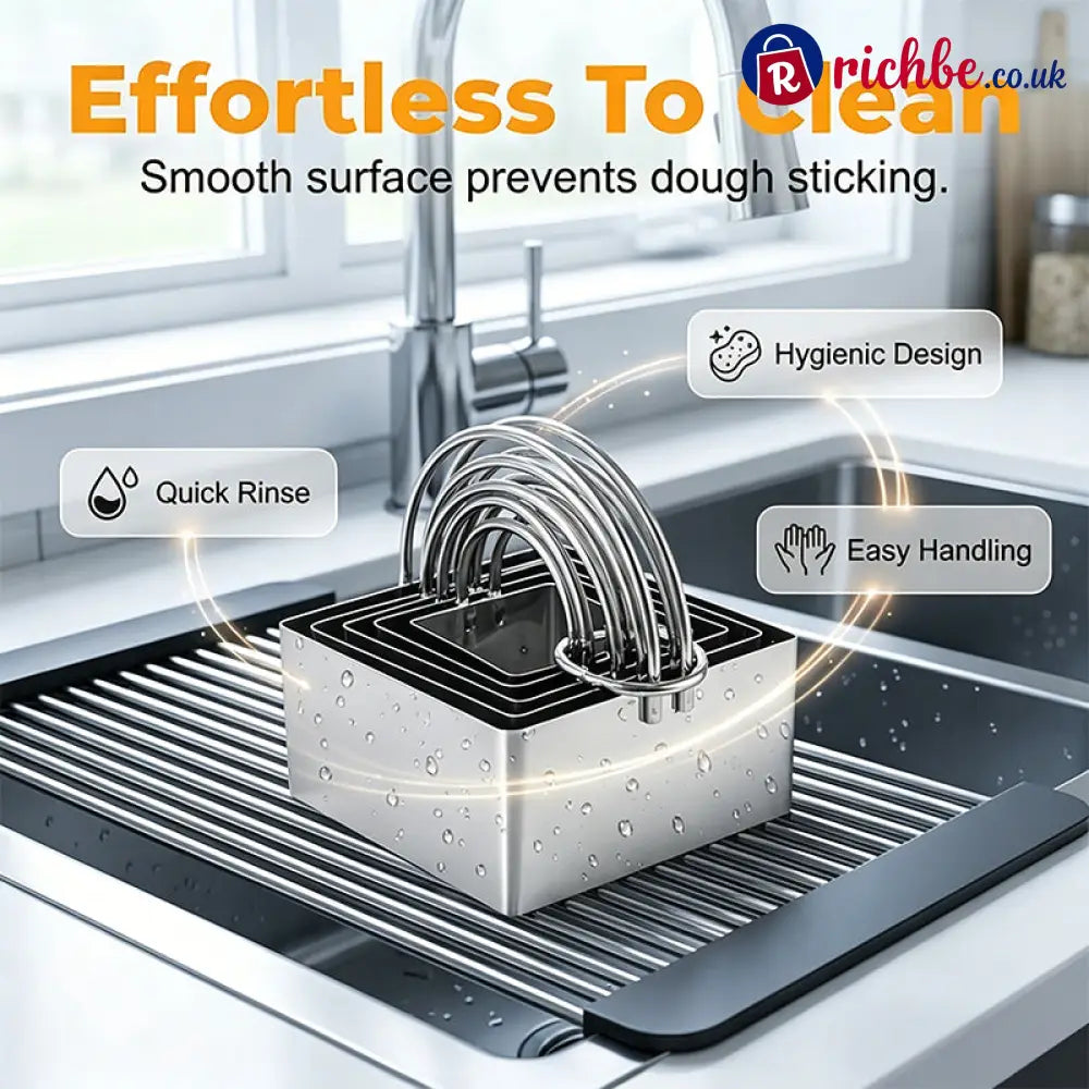 Professional 5-Piece Pastry Cutter Set 🍰 - Houseware & Kitchen