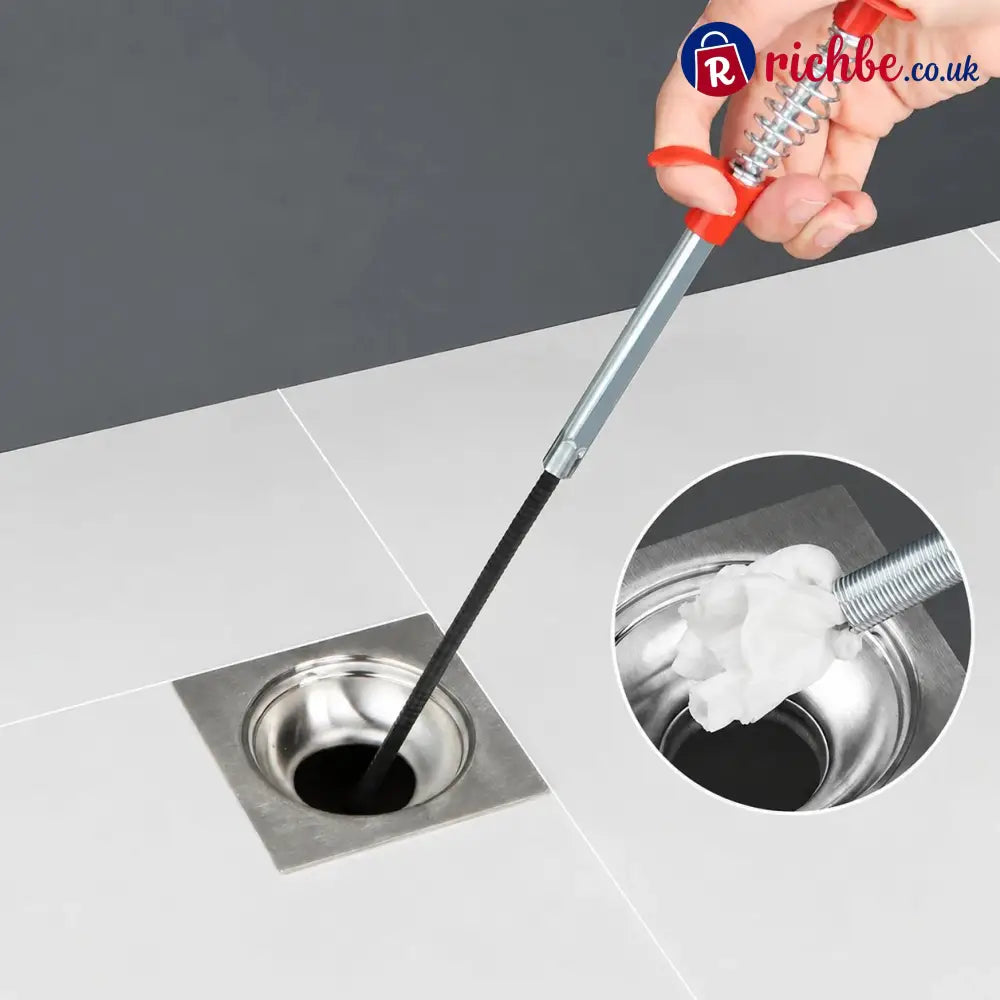 🔥🚿Professional Drain Clog Remover Tool – A Must-Have For Every Home