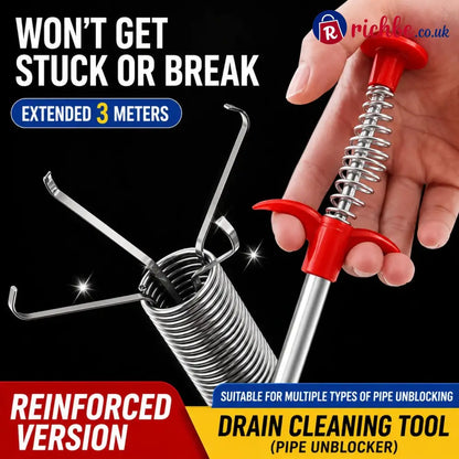 🔥🚿Professional Drain Clog Remover Tool – A Must-Have For Every Home