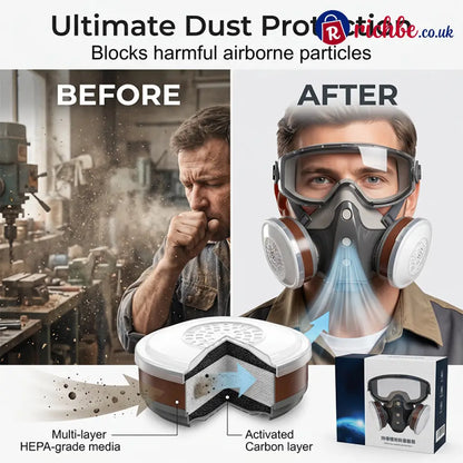 Professional Paint Spraying Respirator Mask - Tools & Gadgets