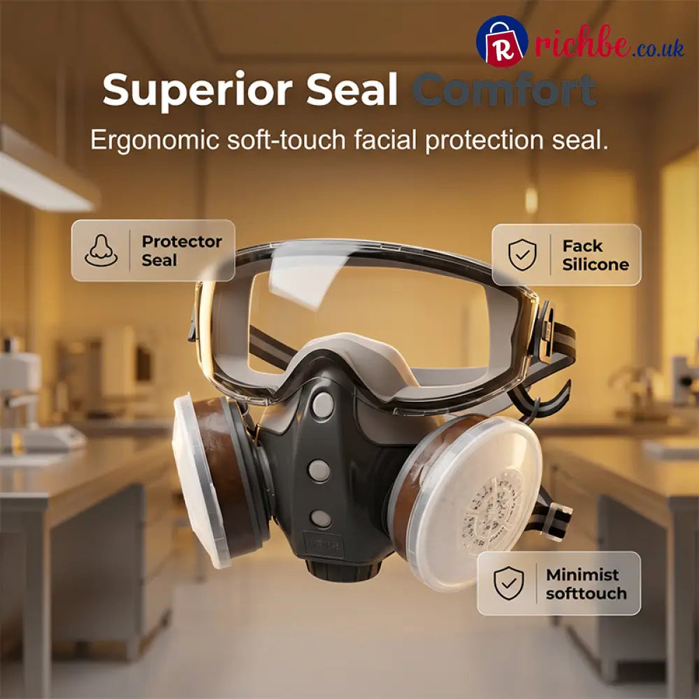 Professional Paint Spraying Respirator Mask - Tools & Gadgets