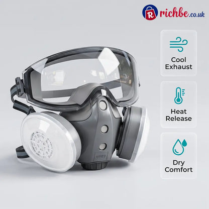 Professional Paint Spraying Respirator Mask - Tools & Gadgets